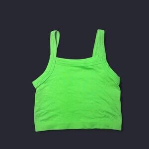 Urban Outfitters Vibrant Green Women's Tank Top